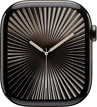 Apple Watch Series 10 42 mm Boîtier titane ardoise [Wi-Fi + Cellulaire]