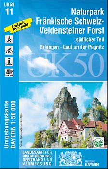UK50-11 Naturpark Fränkische Schweiz-Veldensteiner Forst, südl.Teil