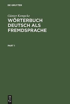 Wörterbuch Deutsch als Fremdsprache