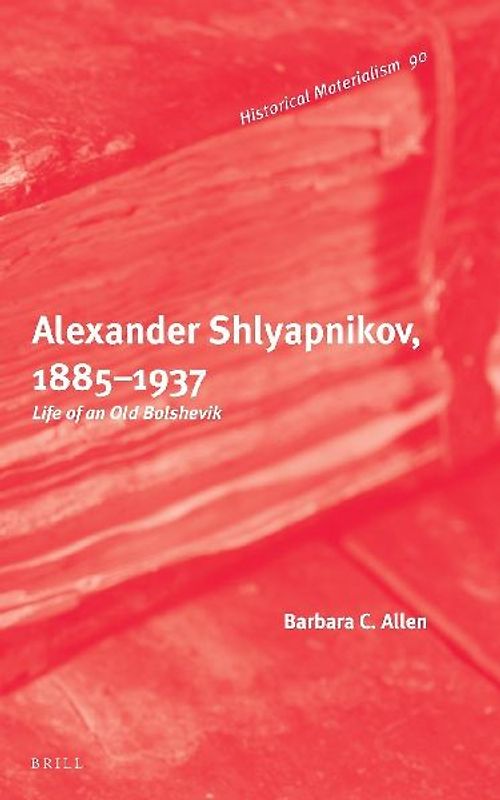 Alexander Shlyapnikov, 1885-1937
