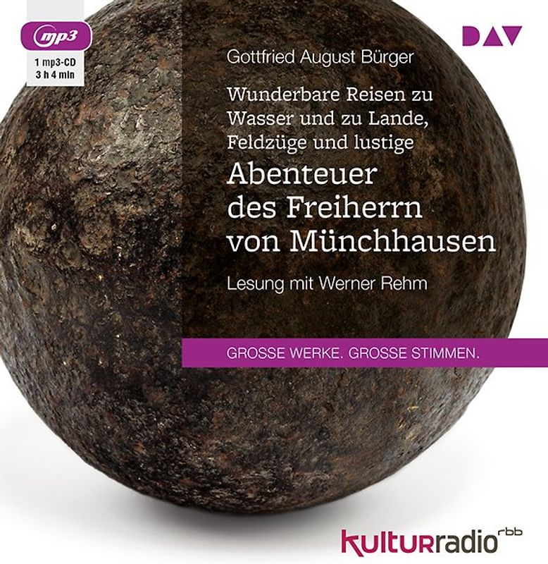 Wunderbare Reisen zu Wasser und zu Lande, Feldzüge und lustige Abenteuer des Freiherrn von Münchhausen