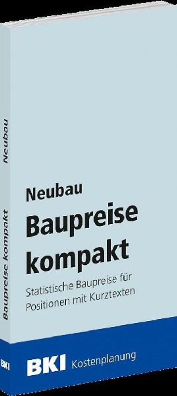 BKI Baupreise kompakt Neubau 2027