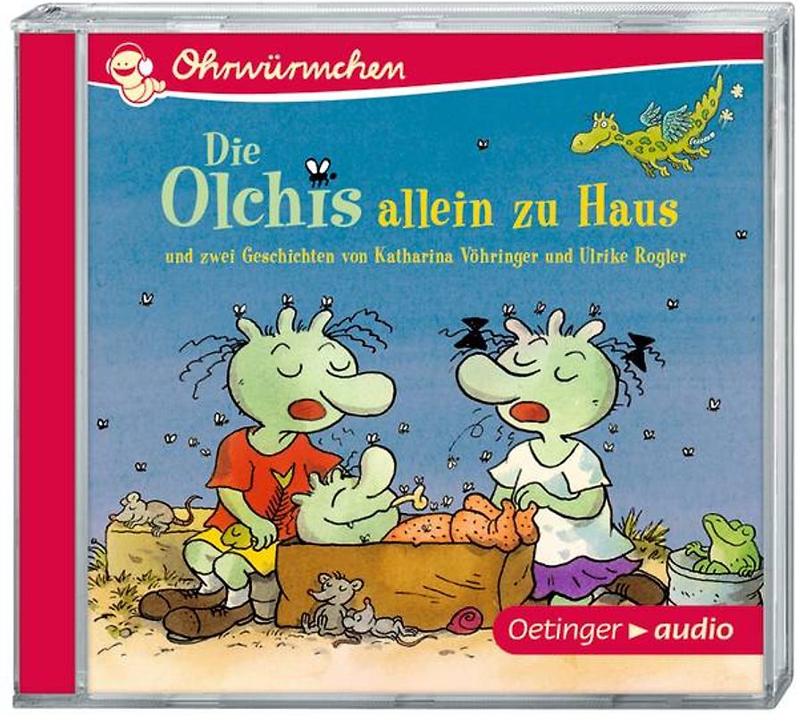 Die Olchis allein zu Haus und zwei Geschichten von Katharina Vöhringer und Ulrike Rogler