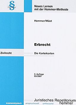 Erbrecht - Karteikarten