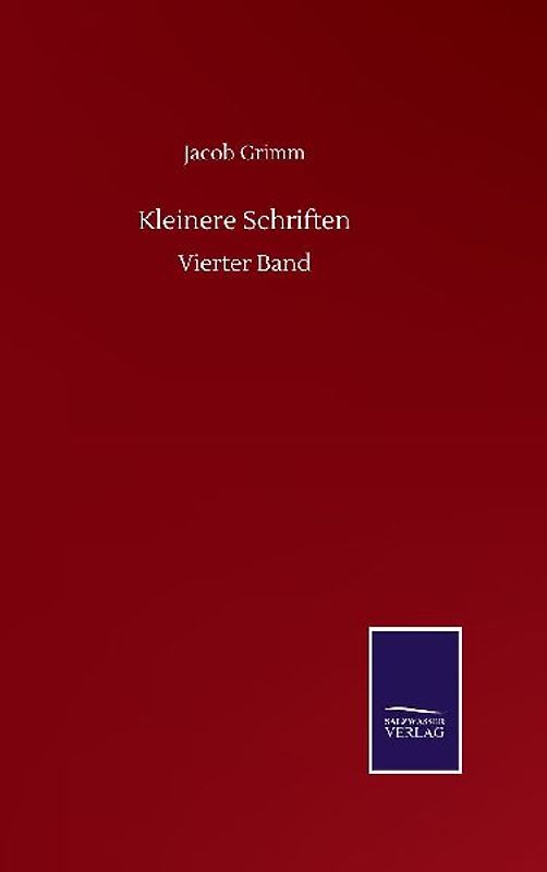 Kleinere Schriften