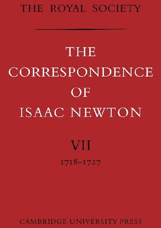 The Correspondence of Isaac Newton