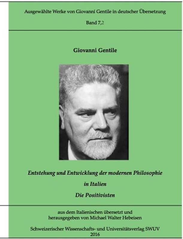 Entstehung und Entwicklung der modernen Philosophie in Italien