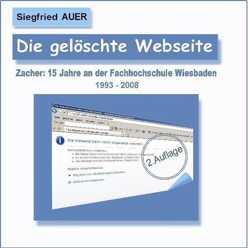 Siegfried Auer: Die gelöschte Webseite