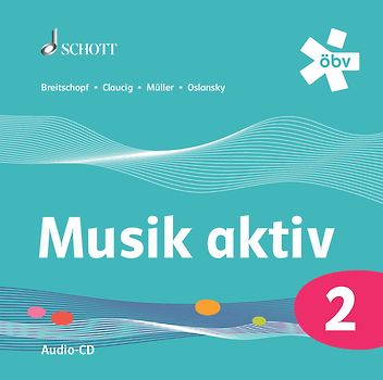 Musik aktiv 2, Audio-CD