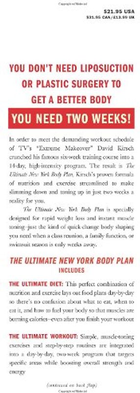 The Ultimate New York Body Plan: Just 2 Weeks to a Total Transformation