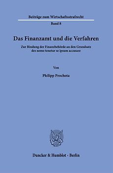 Das Finanzamt und die Verfahren