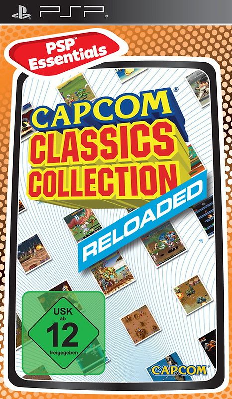 Capcom Classic Coll. Reloaded Essentials PlayStation Portable
