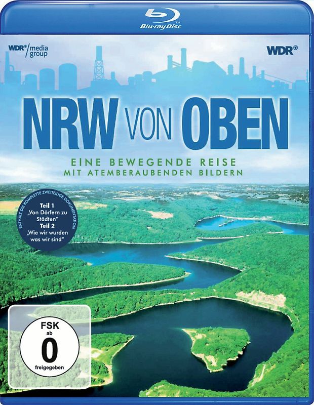 NRW von oben Blu-ray Disc