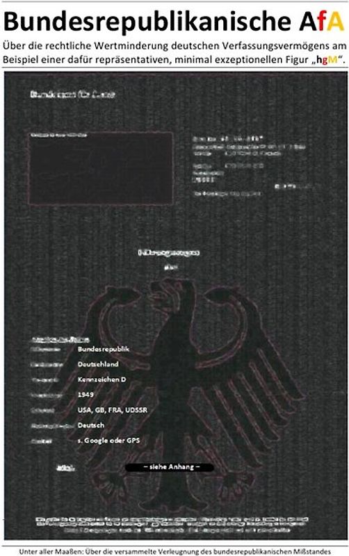 Bundesrepublikanische AfA – Beispiel einer dafür repräsentativen, minimal exzeptionellen Figur „hgM“.