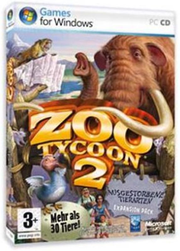 Zoo Tycoon 2: Ausgestorbene Tierarten [Internationale Version, AddOn] PC Spiele