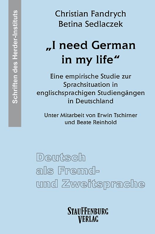 „I need German in my life"