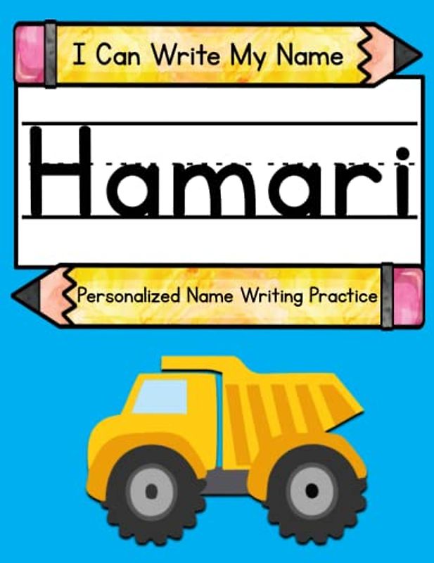 I Can Write My Name: Hamari: Personalized Name Writing Practice