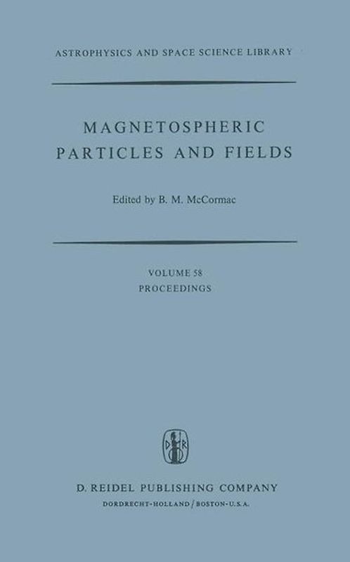 Magnetospheric Particles and Fields