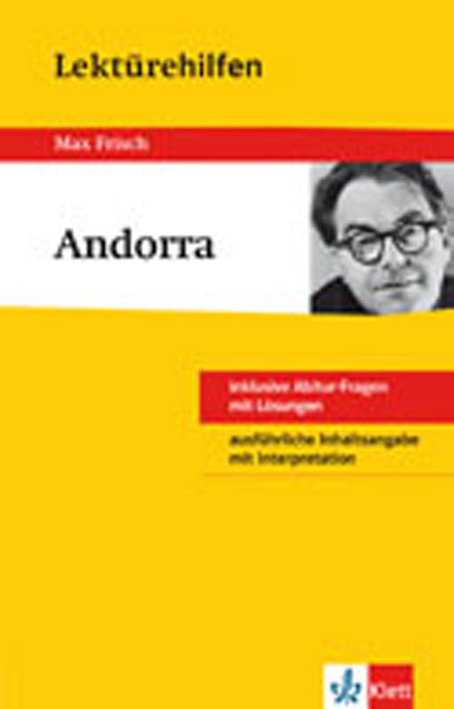 Lektürehilfen Max Frisch "Andorra"