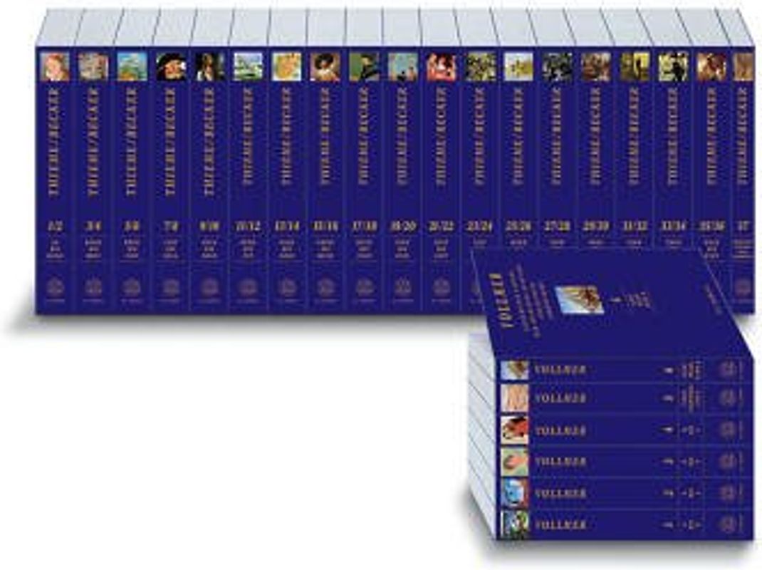 Allgemeines Lexikon der bildenden Künstler von der Antike bis zur Gegenwart /Allgemeines Lexikon der bildenden Künstler des XX. Jahrhunderts. Studienausgabe