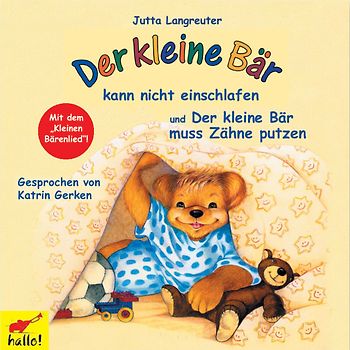 Der kleine Bär kann nicht einschlafen. Der kleine Bär muss Zähne putzen