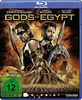 Gods of Egypt Blu-ray Disc