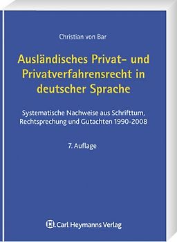 Ausländisches Privat- und Privatverfahrensrecht in deutscher Sprache
