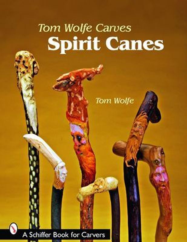 Tom Wolfe Carves Spirit Canes