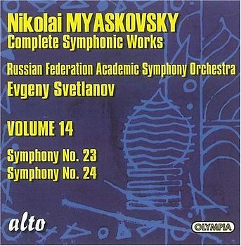 Svetlanov - Myaskovsky:Sinfonien 23+24