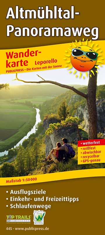 Altmühltal-Panoramaweg, Gunzenhausen - Kelheim