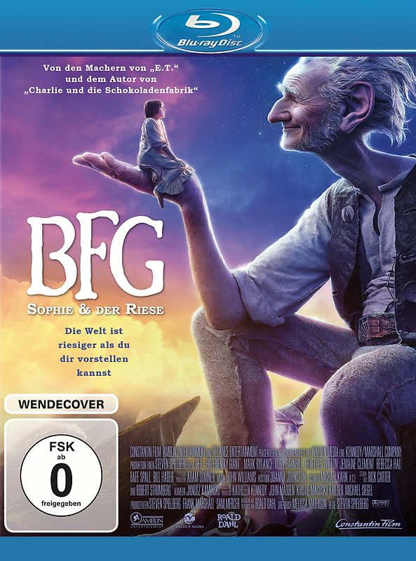 BFG - Sophie & der Riese Blu-ray Disc