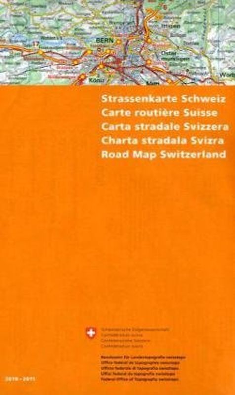 6009 Strassenkarte Schweiz 1:200 000