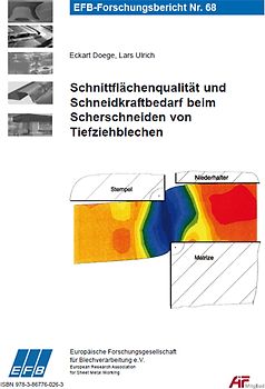 Schnittflächenqualität und Schneidkraftbedarf beim Scherschneiden von Tiefziehblechen