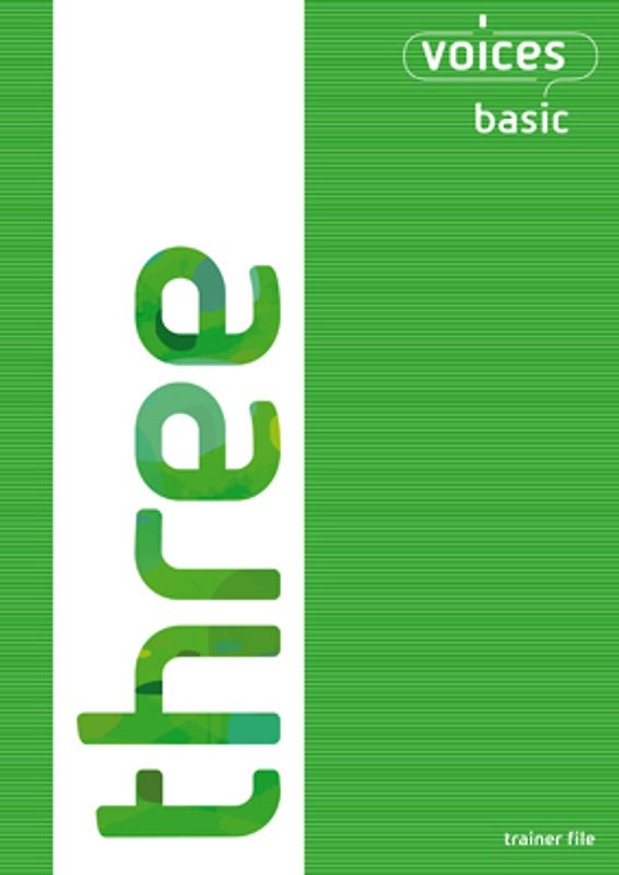 Voices basic 3 / Trainer File, Arbeitsheft