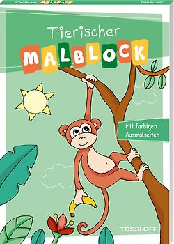Tierischer Malblock