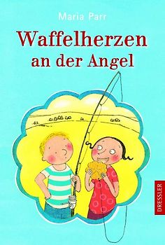 Waffelherzen an der Angel