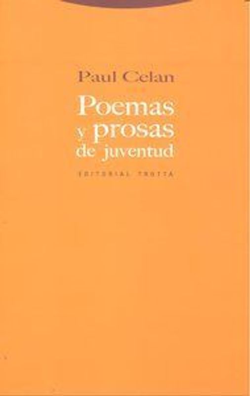 Poemas y prosas de juventud