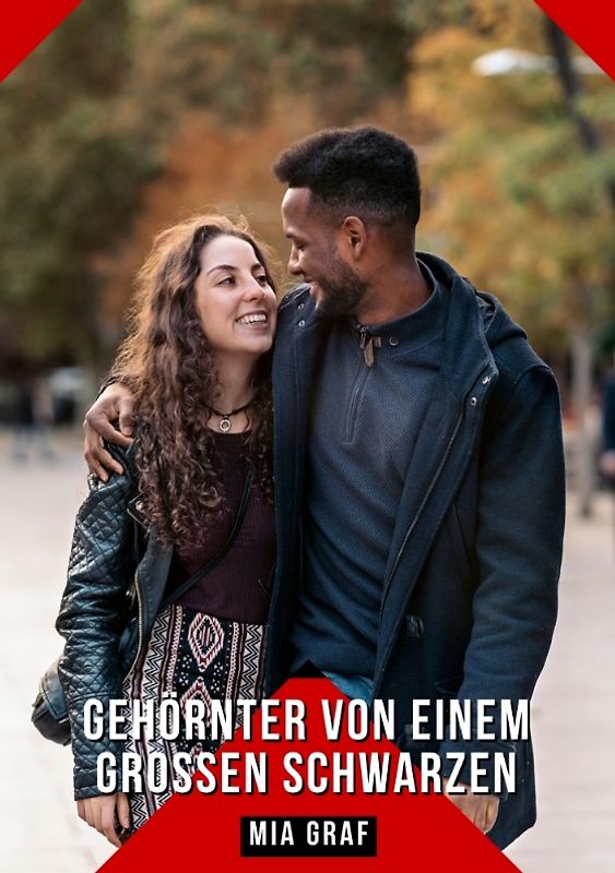 Gehörnter von einem großen Schwarzen