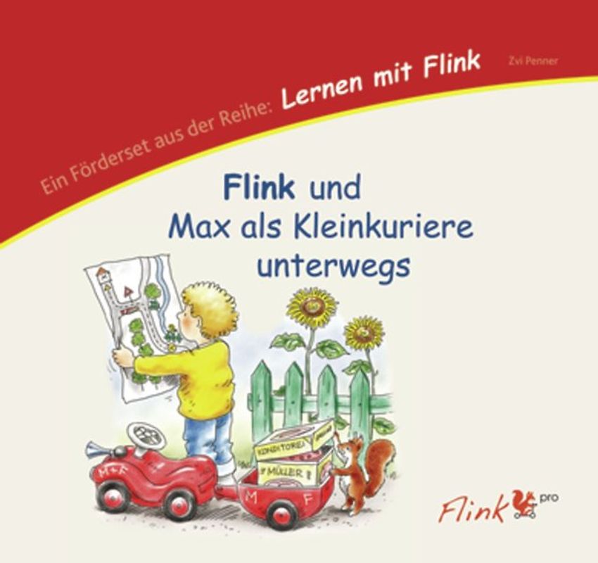 KonLab Lernen mit Flink / Lernen mit Flink. Flink und Max als Kleinkuriere unterwegs: Lernprogramm Raumkognition und Sprache