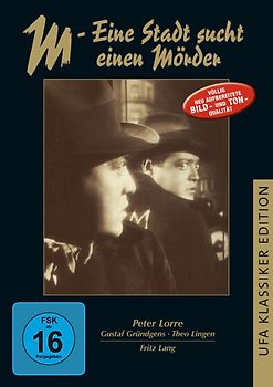 M - Eine Stadt sucht einen Mörder DVD
