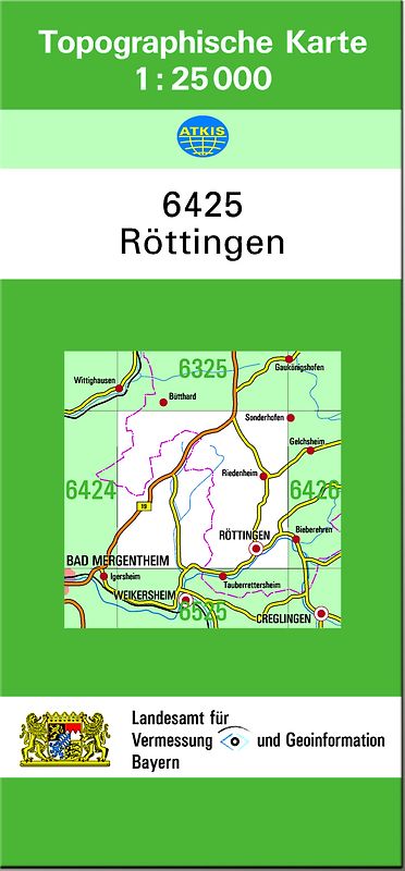 TK25 6425 Röttingen