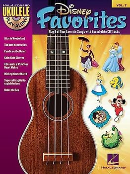 Ukulele Play-Along Volume 7: Disney Favourites: Play-Along, CD für Ukulele
