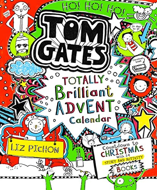 Tom Gates Advent Calendar Book Collection