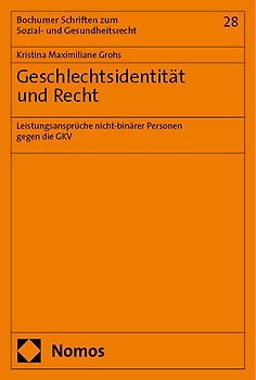 Geschlechtsidentität und Recht