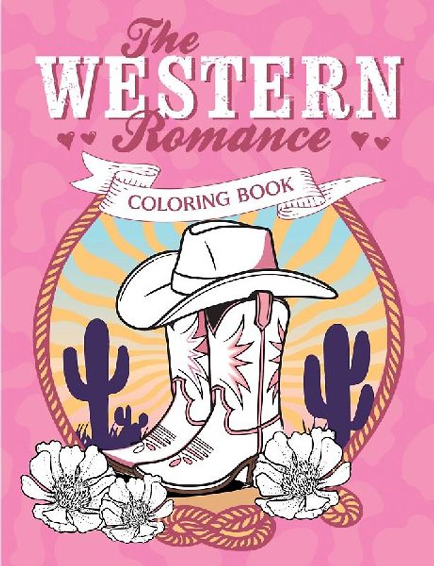 The Western Romance Coloring Book
