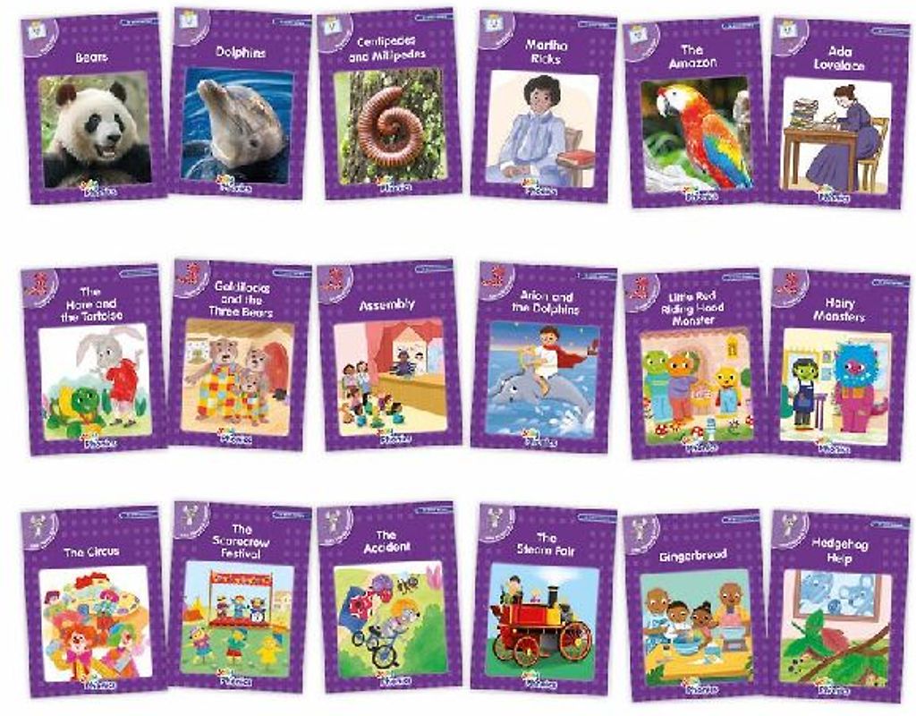 Core Purple Readers Complete Set (18 Books)
