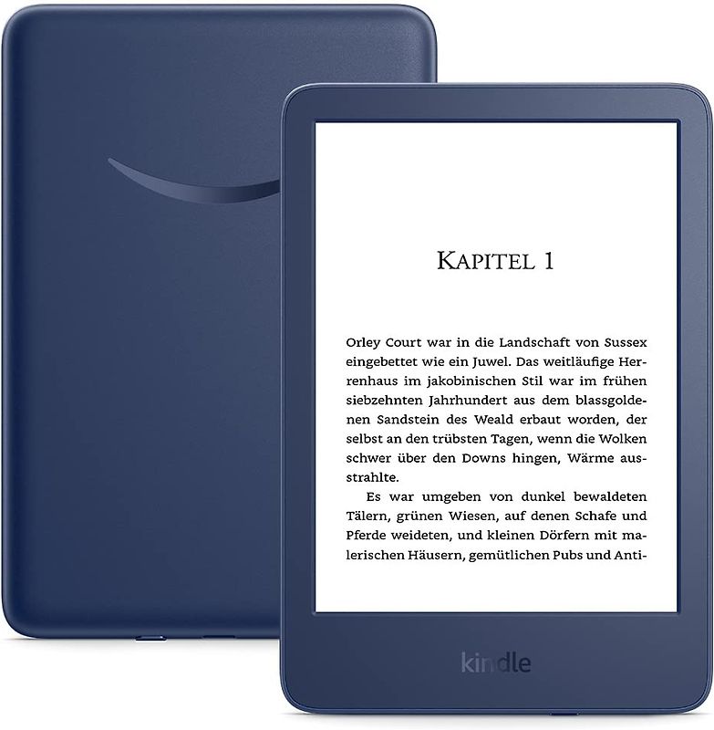 Amazon Kindle 6" 16 Go [Wi-Fi, 11e génération modèle 2022] bleu