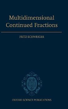 Multidimensional Continued Fractions