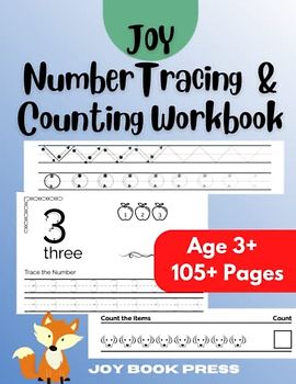 Joy Number Tracing and Counting Workbook