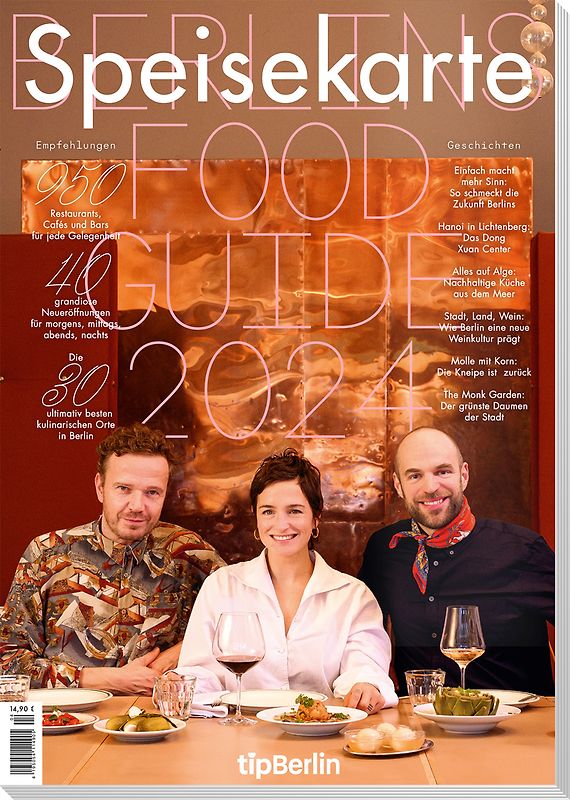 tipBerlin Speisekarte 2024